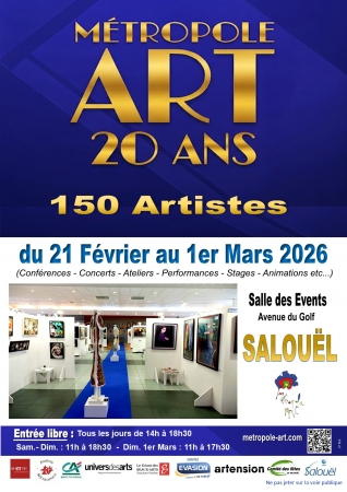 20 ans de Métropole Art à Salaloel du 21 février a