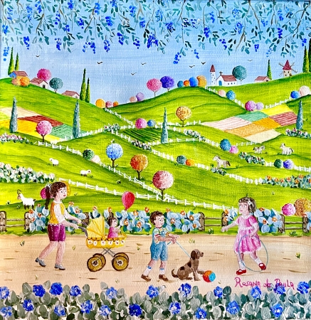 la promenade de la nouvelle année