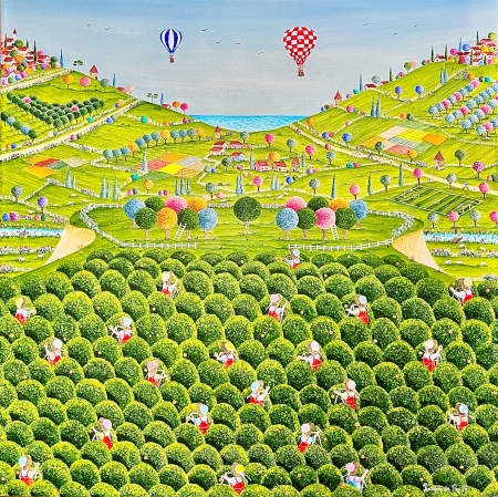 Le bosquet sur le plateau