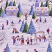 Jeux d'hiver dans la neige